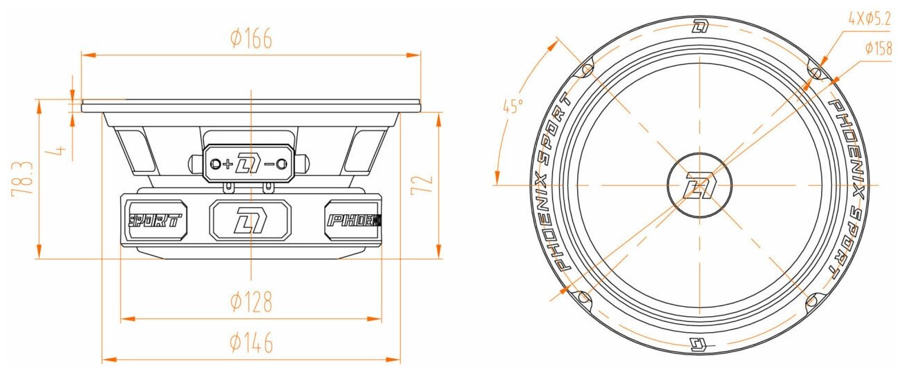 Динамики автомобильные DL Audio Phoenix Sport 165 - фотография № 12