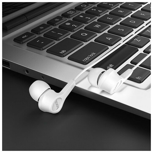 Наушники с микрофоном Hoco M50 12м белые 36800₽