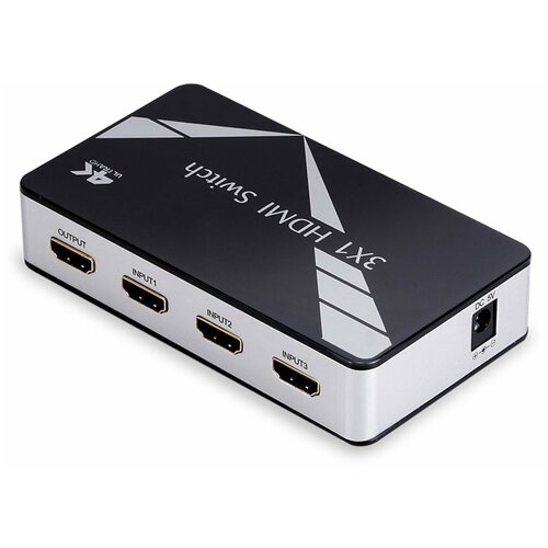 greenconnect переключатель hdmi 2 0 4k 60hz 4 4 4 18g 3 к 1 серия greenline gl v301n greenconnect переключатель greenline hdmi 2 0 4k 60hz 4 4 4 18g 3 к 1 gl v301n Переключатель HDMI 3 x 1 Greenline, 1080P 60Hz, пульт ДУ, DeepColor