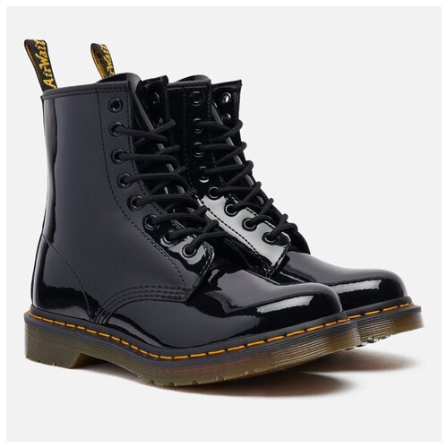 Женские ботинки Dr. Martens 1460 Patent Lamper чёрный, Размер 36 EU