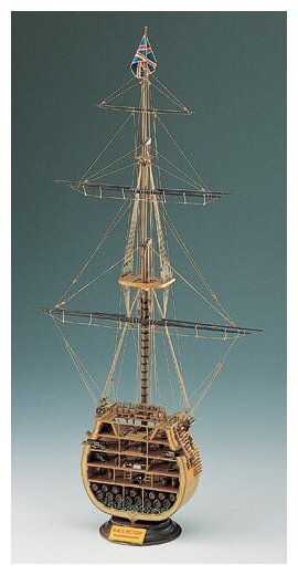 Сборная модель парусного корабля Corel Линкор HMS Victory (сечение), М.1:98