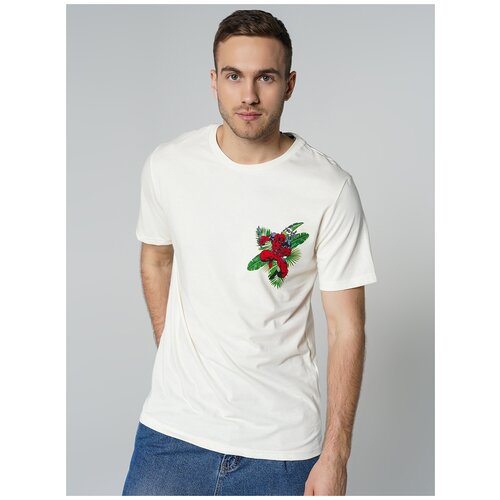 фото Футболка твое 80505 размер xxl, бежевый