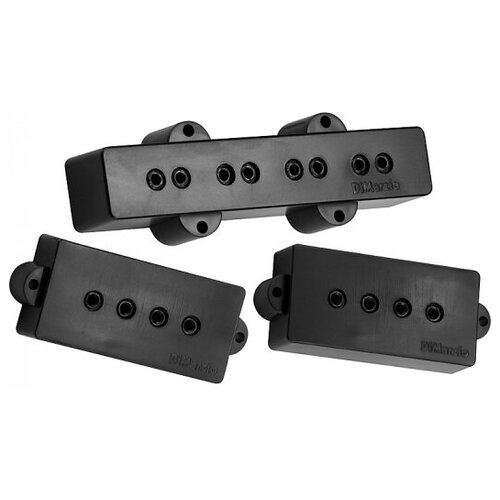 DiMarzio DP126BK Model P+J (Neck & Bridge set) - Комплект звукоснимателей для бас-гитары