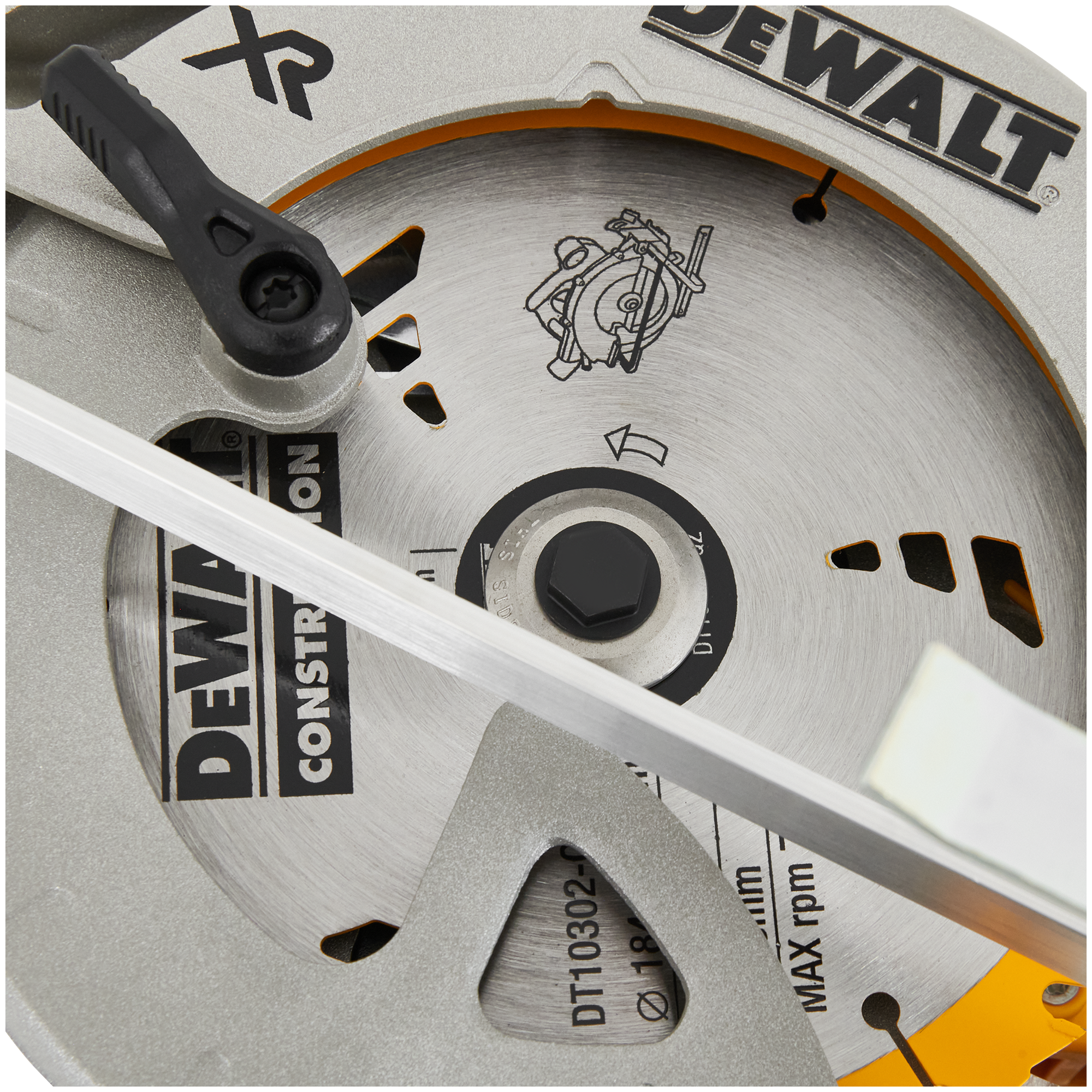 Пила циркулярная аккумуляторная Dewalt , 184 мм, 18 В Li-ion без АКБ и ЗУ - фото №5