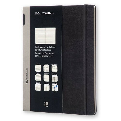 Блокнот Moleskine Professional XLarge (propfntb4hbk)