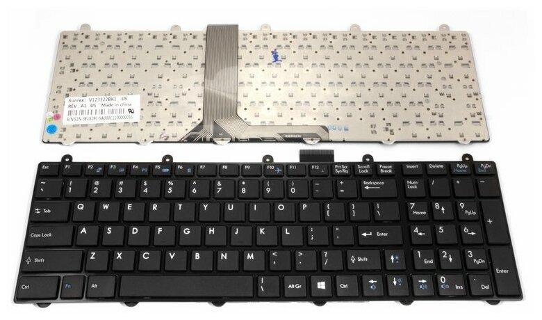 Клавиатура keyboard V123322BK1 для ноутбука MSI GE60 GT60 GT70 GT780 GT783 GX60 GX70 GX780 GX783 GE70 GP60 GP70 черная 2047₽