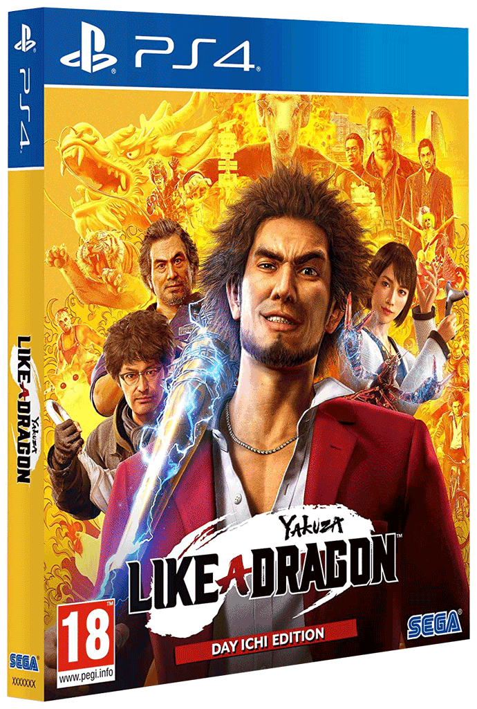 Yakuza: Like a Dragon Day Ichi Steelbook Edition [PS4 русская версия]