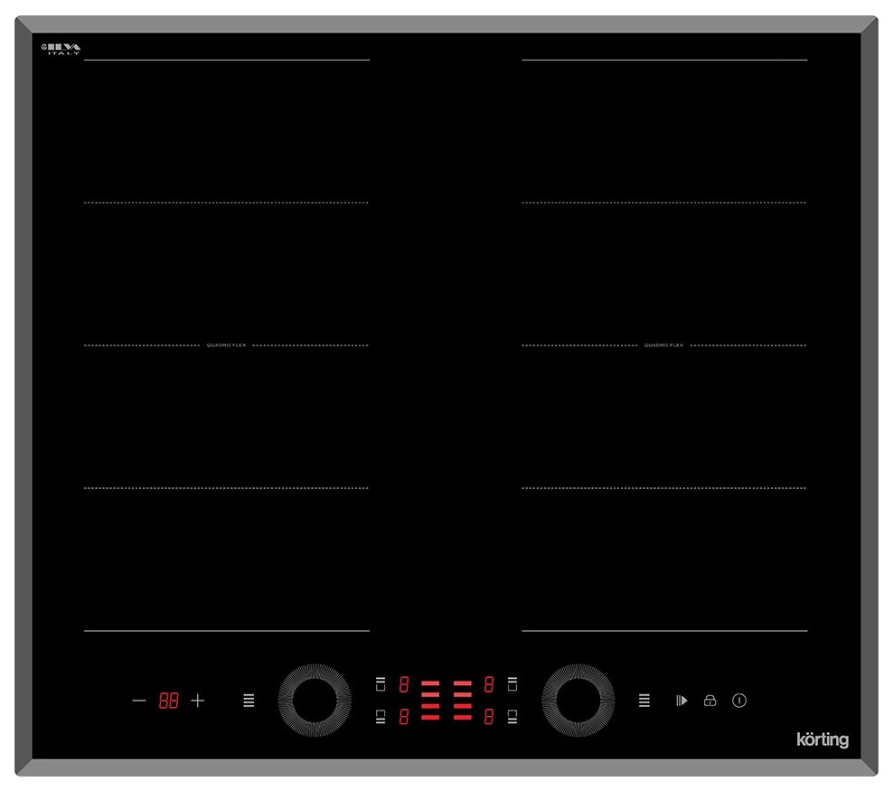 Индукционная варочная панель HIB 68700 B QUADRO KORTING