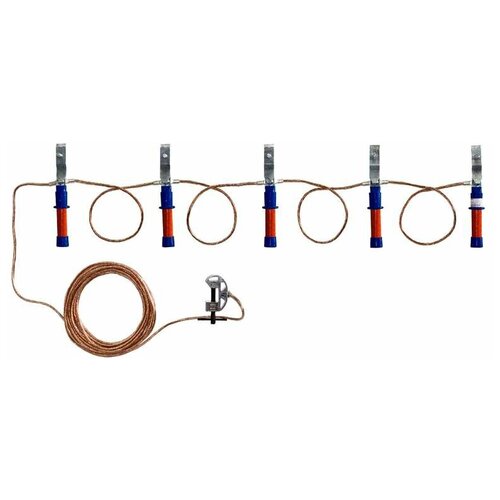 Заземление переносное ЗПЛ-1 Д для ВЛ до 1кВ 16кв.мм Диэлектрик Д157662