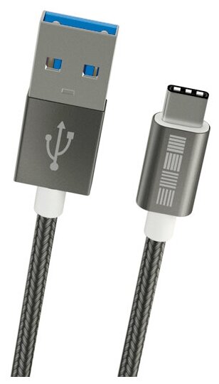 Кабель Type-C-USB / Зарядка для телефона / Быстрая зарядка + передача данных / Провод для Андроид длина 2,0m