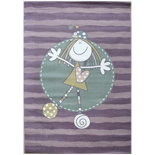 Ковер SOFIT - Прямоугольник Розовый, Детский, LIGHT PINK (200 на 300)