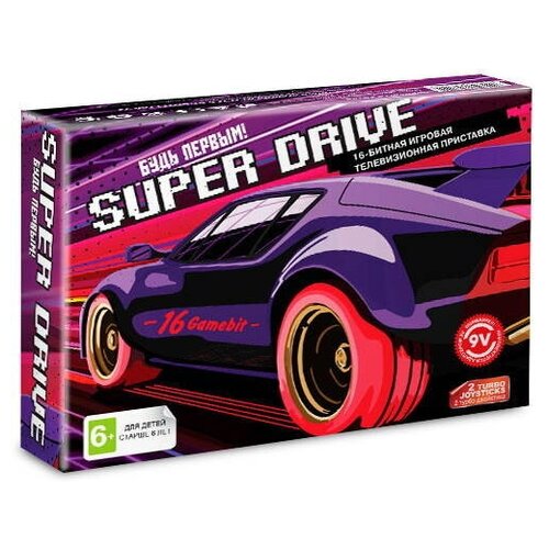 Игровая приставка 16bit Super Drive Racing