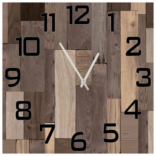 фото Svs настенные часы svs 3503000 паркет