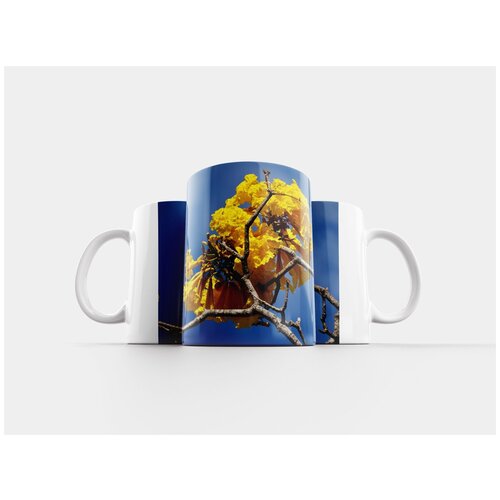 фото Кружка "желтый ipê, желтый цветок, ipê" 320 мл lotsprints