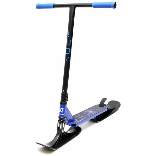 фото Трюковый самокат at inoy 2021 new с лыжами синий at scooters