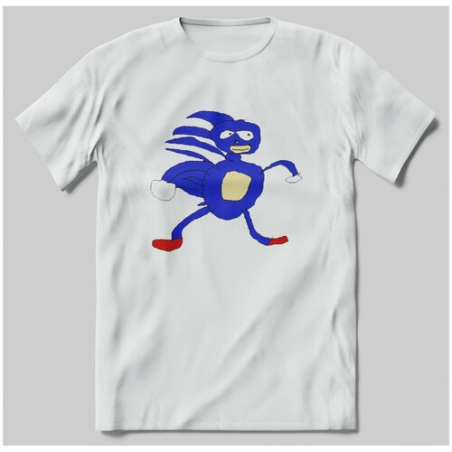 фото Футболка с принтом саник - 1 brut-shop