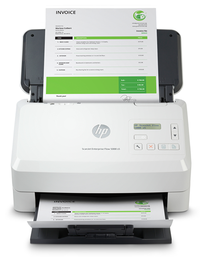 Сканер HP Scanjet Enterprise Flow 5000 s5, белый (6FW09A#B19)