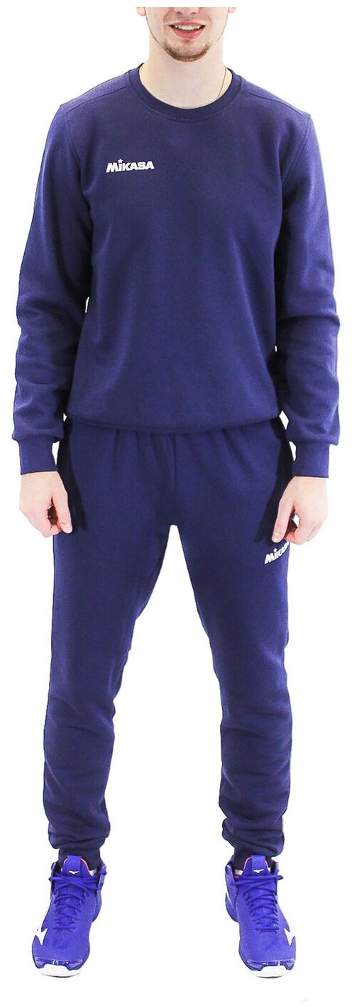 Спортивный костюм мужской MIKASA MT547 0036 FELPA , размер 4XL, синий