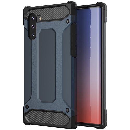 фото Чехол-бампер mypads для samsung galaxy note 10+ plus противоударный усиленный ударопрочный черный