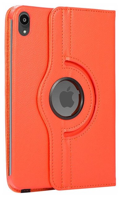 Чехол для планшета Apple iPad Mini 6 (8.3", 2021), с подставкой / поворотный 360 градусов (оранжевый)