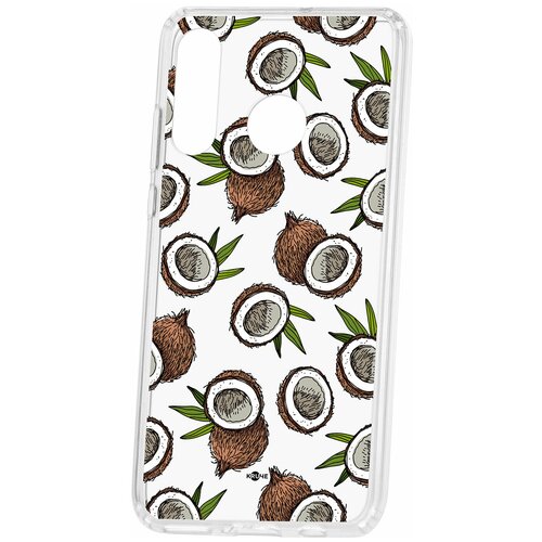 фото Чехол на huawei p30 lite / honor 20s / honor 20 lite / nova 4e kruche print кокосы / чехол для huawei / чехол с рисунком / чехол с принтом / чехол для хонор / чехол для хуавей / бампер на хуавей / чехол накладка для хонор / противоударная накладка для honor huawei / защита для honor / защита на huawei / cиликоновый чехол для huawei honor / пластиковый чехол на huawei / защитный чехол для honor / чехольчик / защита телефона / ударопрочный чехол кruче