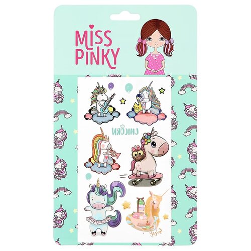 Татуировки переводные MISS PINKY 9,5x5,7