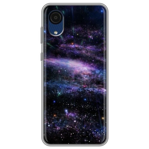 Дизайнерский силиконовый чехол для Samsung Galaxy A03 Core Звезды силиконовый чехол mcover для samsung galaxy a03 core с рисунком великий старостин
