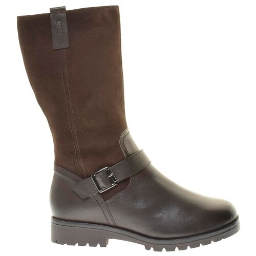 фото Сапоги caprice 3/4 жен зима, размер 37, цвет коричневый, артикул 26419-25-329