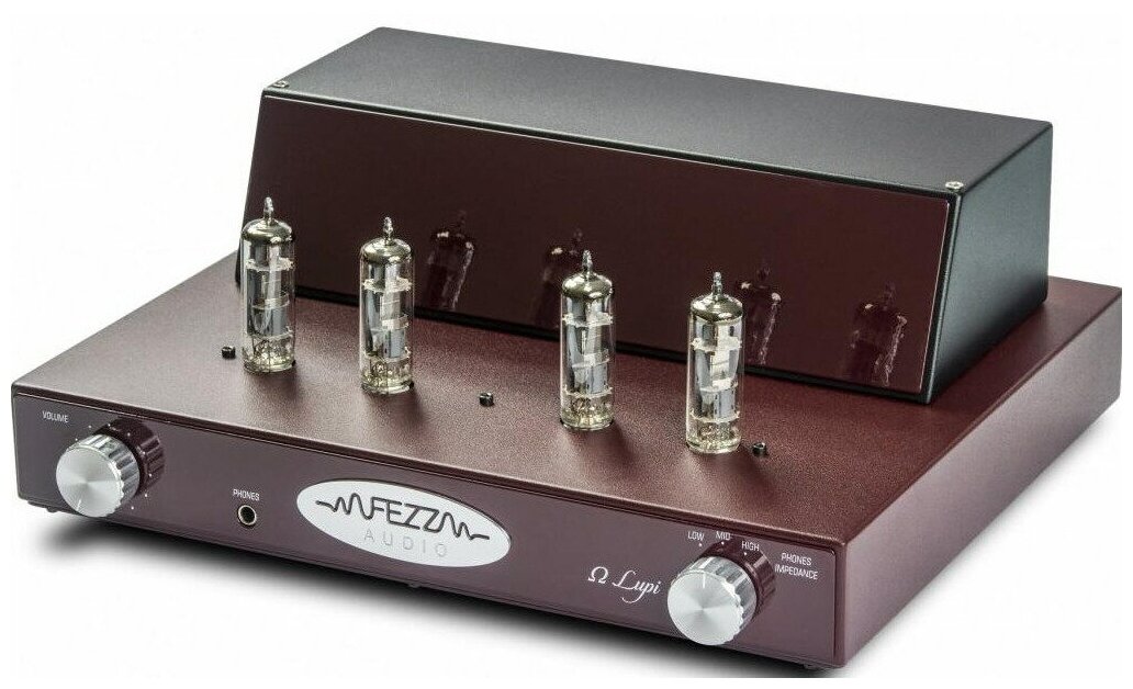 Усилитель для наушников ламповый Fezz Audio Omega Lupi Big calm (burgund)