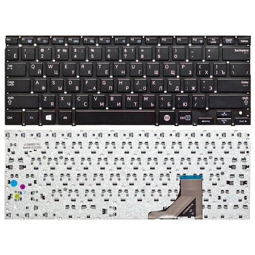 Клавиатура для ноутбука SAMSUNG NP530U3B черная