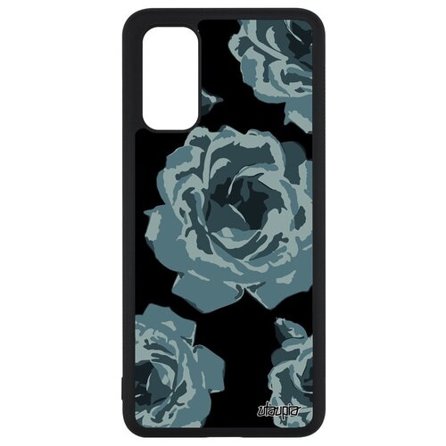 фото Противоударный чехол на смартфон // galaxy s20 // "цветы" бутон романтика, utaupia, серый