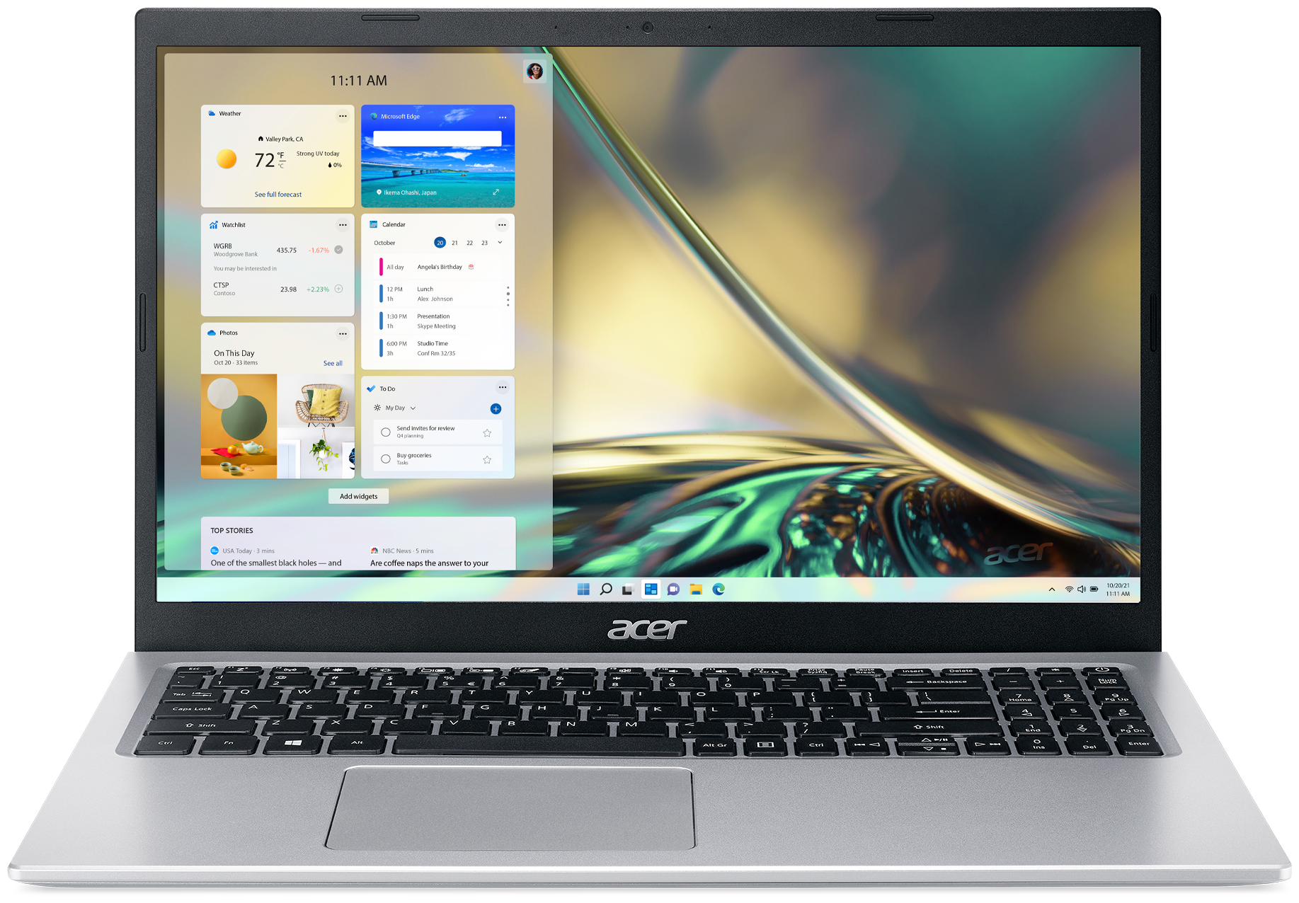 Ноутбук Acer Aspire 5 A515-56 15.6FHD IPS Intel® Core™ i5-1135G7/8Gb/SSD 512Gb/Win11(NX.A1GER.00A)