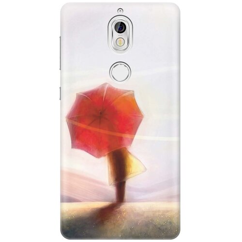 RE: PA Накладка Transparent для Nokia 7 с принтом Красный зонтик re pa накладка transparent для xiaomi mi 5 с принтом красный зонтик
