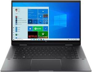 Ноутбук-трансформер HP 15-eu0033ur 15.6" 1920x1080 AMD Ryzen 5 5500U, 16Gb RAM, 512Gb SSD черный, W10 (4E1R1EA)