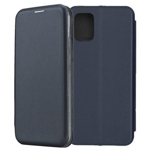 Чехол-книжка Fashion Case для Samsung Galaxy A71 A715 темно-синий чехол книжка fashion case для samsung galaxy a31 a315 темно красный