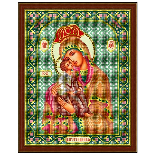 Набор для вышивания бисером Икона Божией Матери «Цареградская» 20 x 26 см GALLA COLLECTION И064