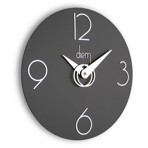 фото Дизайнерские настенные часы. бренд incantesimo design. модель diem. цвет: черный