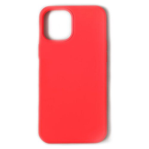 фото Чехол luazon для apple iphone 12 pro max soft-touch silicone red 6248022