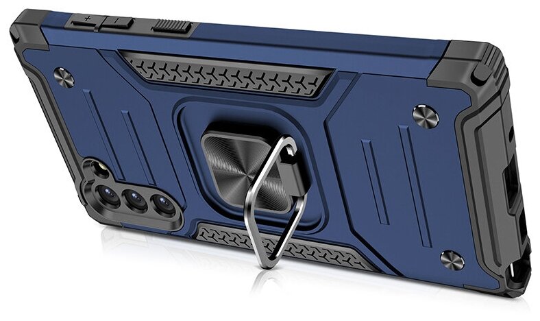 Противоударный чехол Legion Case для Samsung Galaxy Note 10 синий