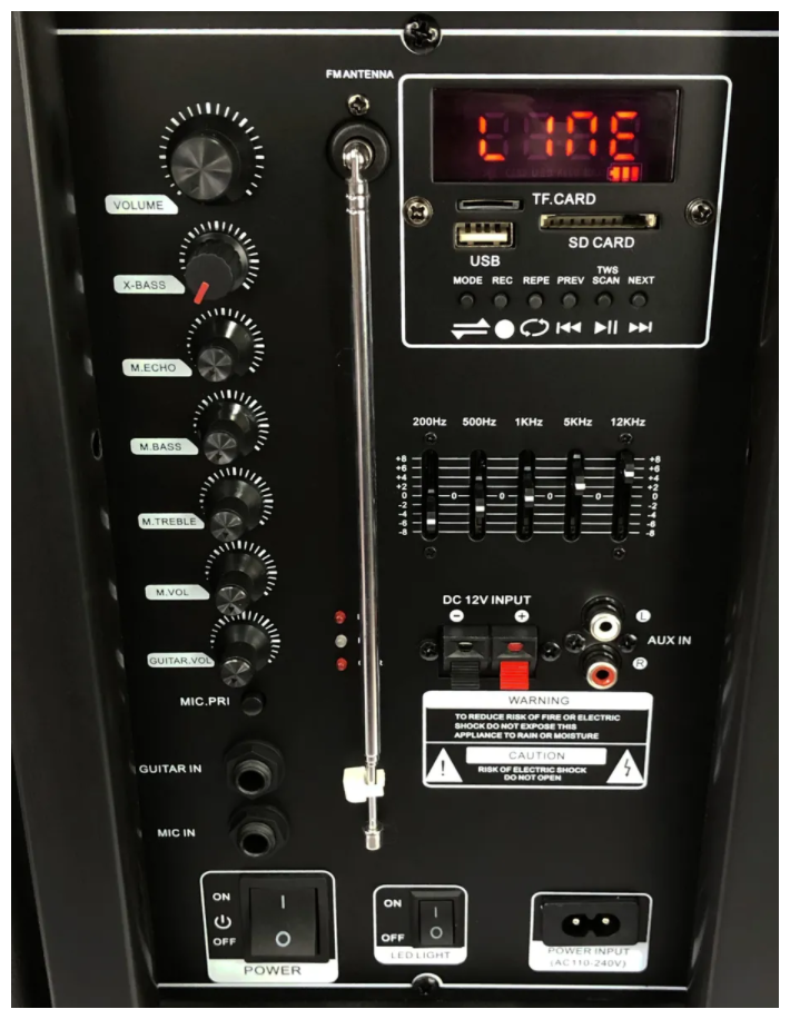 Акустическая система Eltronic 10 20-14 Dance Box 300 - фото №6