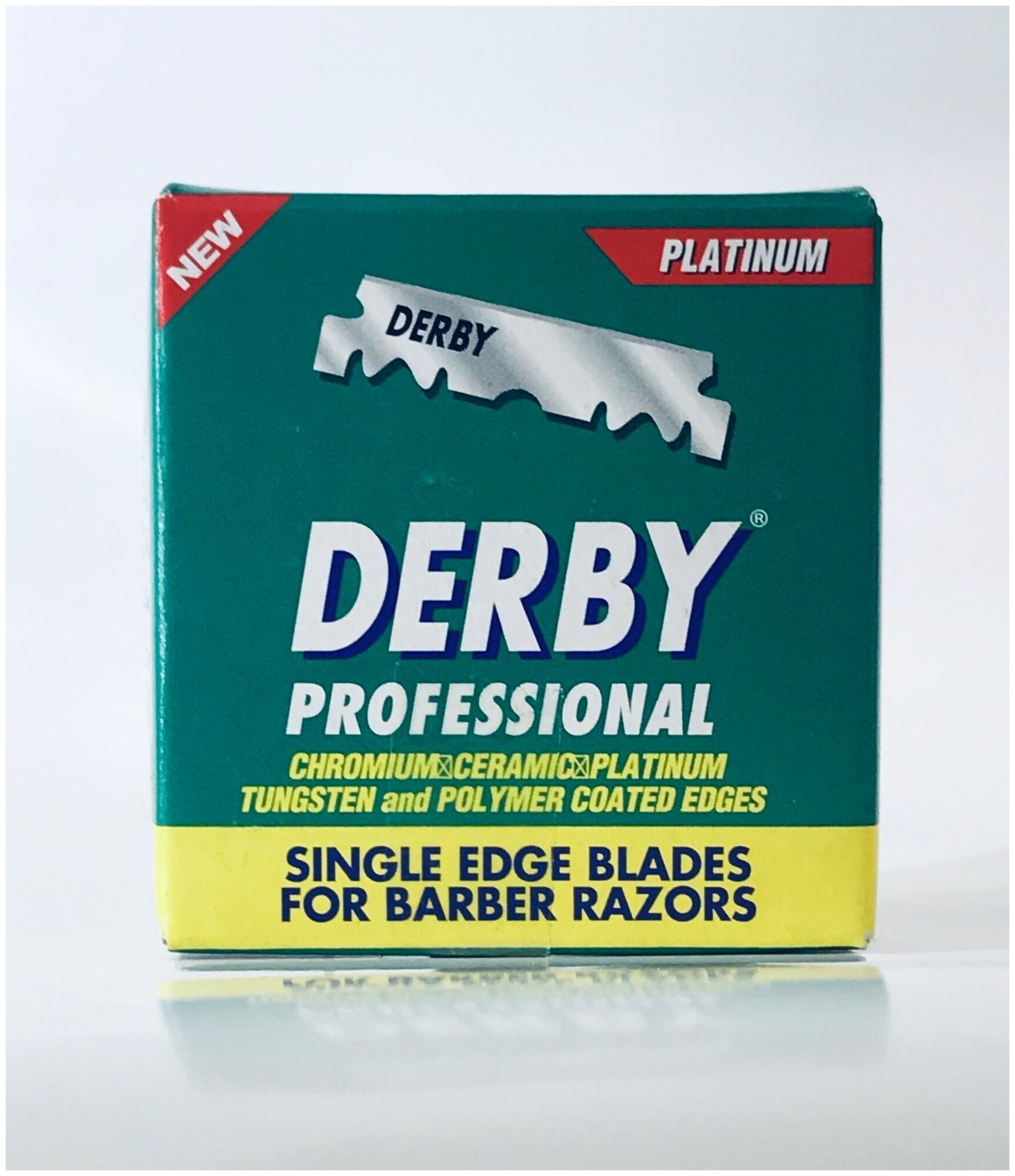 Односторонние лезвия Derby Лезвия Derby Professional Platinum односторонние 100 шт. / Половинки /