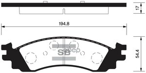 Колодки Тормозные Передние Sangsin brake арт. SP1510