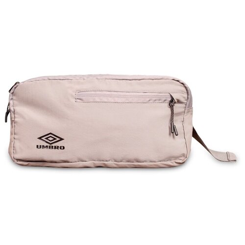 Поясная сумка Umbro Utility Waistbag / Удобная сумка из полиэстера на пояс Umbro регулируемым ремнем / серый, 2 л, 27 х 4 х 14 см