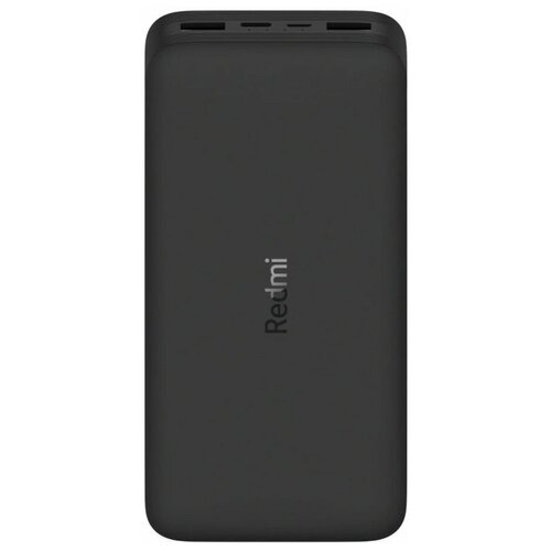 фото Внешний аккумулятор redmi fast charge 20000 mah black xiaomi