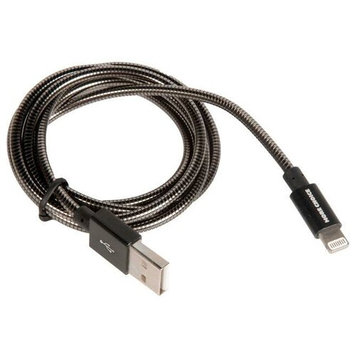 Кабель USB More choice K31i для Lightning, 2.1A, длина 1м, черный, K31i