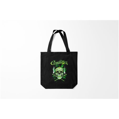 фото Сумка-шоппер / 40х40 см / рок / разный cypress hill burnettie