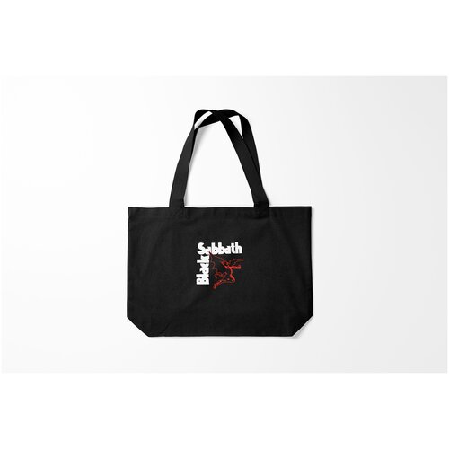 фото Сумка-шоппер / 46х35 см / разная музыка / black sabbath. burnettie