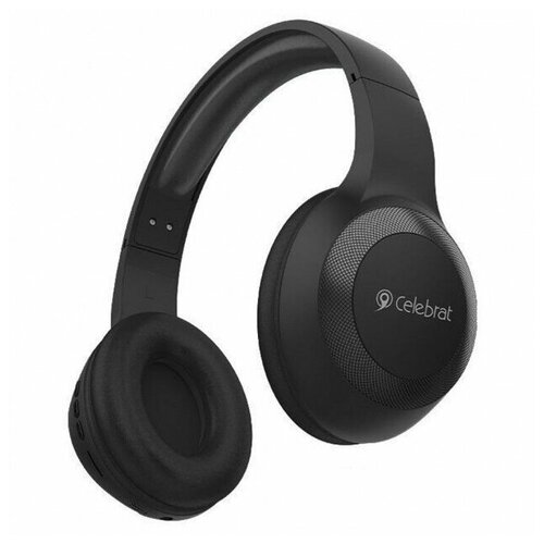 Bluetooth-наушники полноразмерные Celebrat A23 чёрные 129000₽
