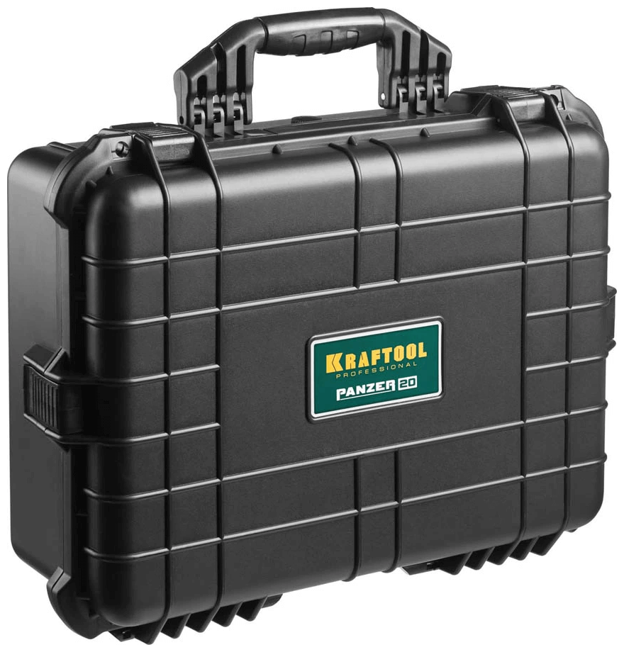 Ударопрочный пластиковый ящик KRAFTOOL IP55 PANZER 510 х 400 х 188 мм (20") 38251-20