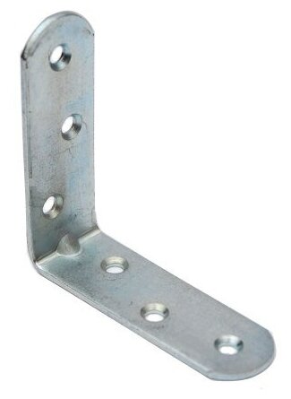 фото Кронштейн мебельный МК 60х60х20х2 цинк белый